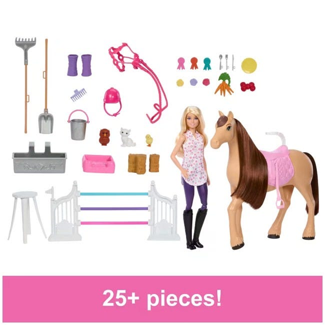 BARBIE THE GREAT HORSE CHASE ULTIMATE STABLE PLAYSET