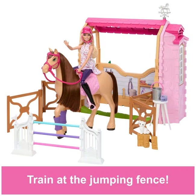 BARBIE THE GREAT HORSE CHASE ULTIMATE STABLE PLAYSET