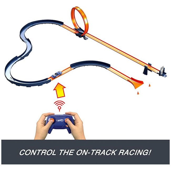 HOT WHEELS 1:64 REMOTE CONTROL SPEED CHALLENGE TRACK SET
