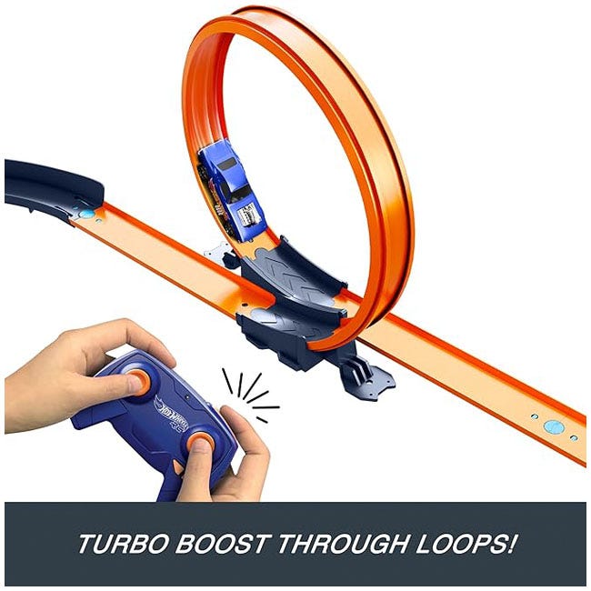 HOT WHEELS 1:64 REMOTE CONTROL SPEED CHALLENGE TRACK SET