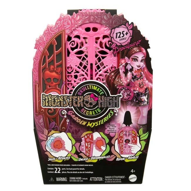 MONSTER HIGH SKULLTIMATE SECRETS DOLL - DRACULAURA