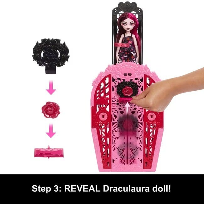 MONSTER HIGH SKULLTIMATE SECRETS DOLL - DRACULAURA