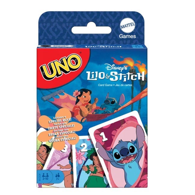 MATTEL UNO - DISNEY LILO AND STITCH CARD GAME