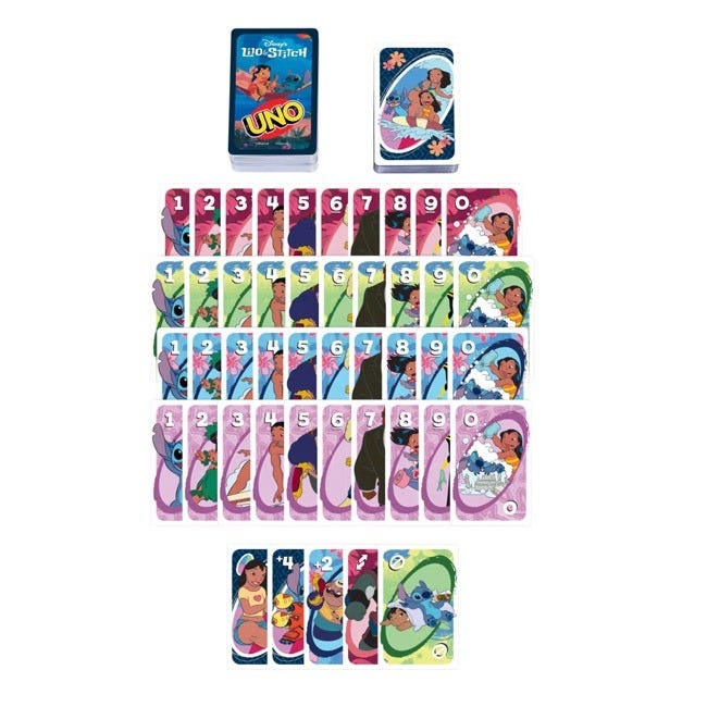 MATTEL UNO - DISNEY LILO AND STITCH CARD GAME