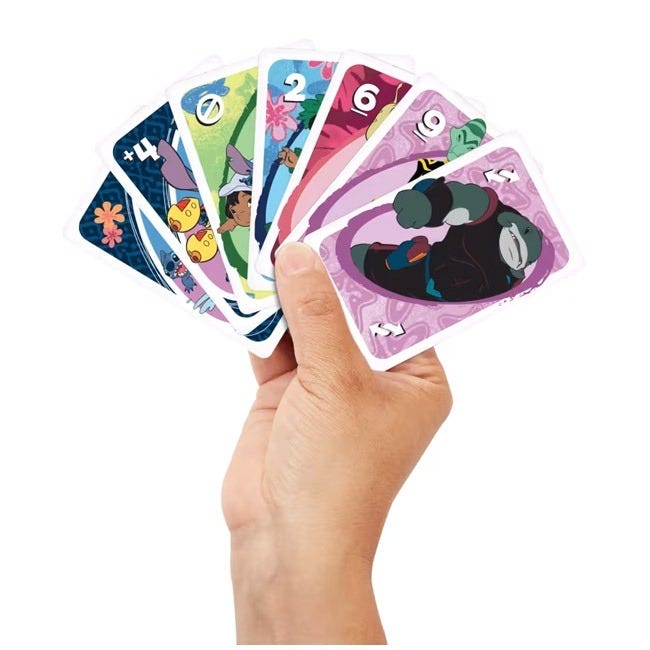 MATTEL UNO - DISNEY LILO AND STITCH CARD GAME