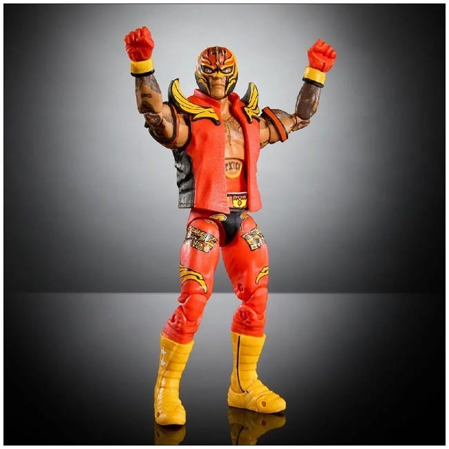 WWE ACTION FIGURE REY MYSTERIO