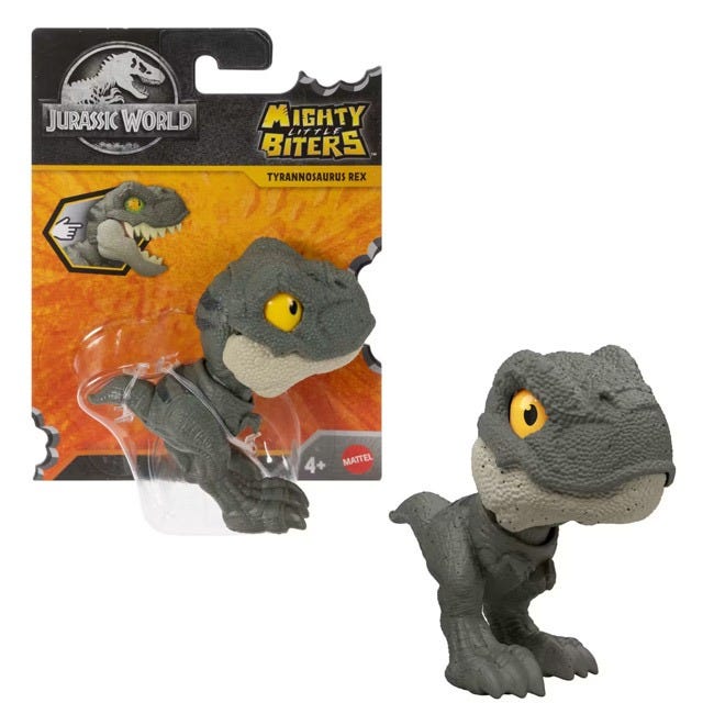 JURASSIC WORLD MIGHTY LITTLE BITERS TYRANNOSAURUS REX DINOSA