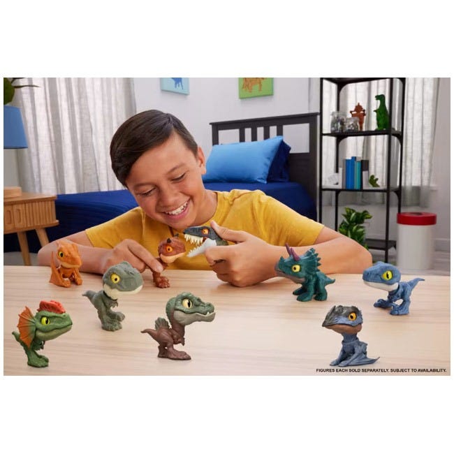 JURASSIC WORLD MIGHTY LITTLE BITERS TYRANNOSAURUS REX DINOSA
