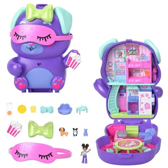 POLLY POCKET BIG POCKET ANIMAL WORLD ASSORTED