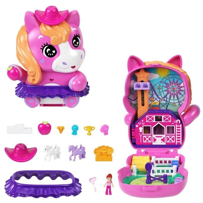 POLLY POCKET BIG POCKET ANIMAL WORLD ASSORTED