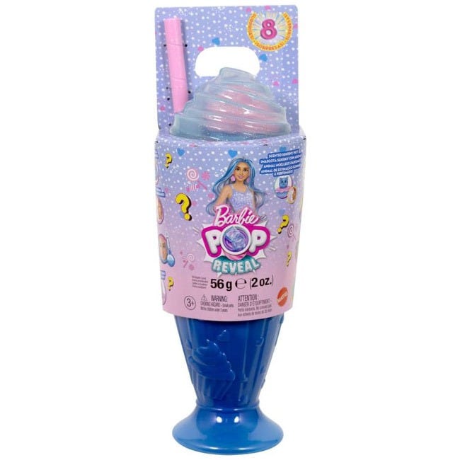 BARBIE POP REVEAL FASHION DOLL AND ACCESSORIES SET - BLUE