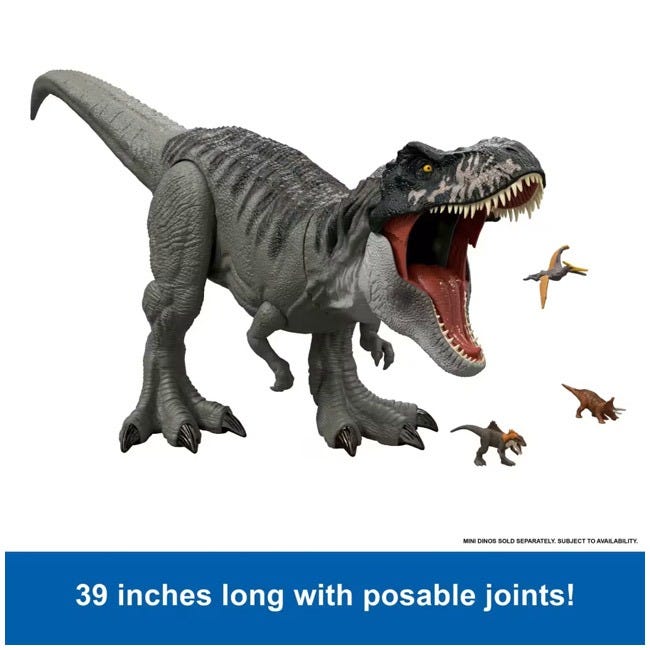 JURASSIC WORLD SUPER COLOSSAL T REX