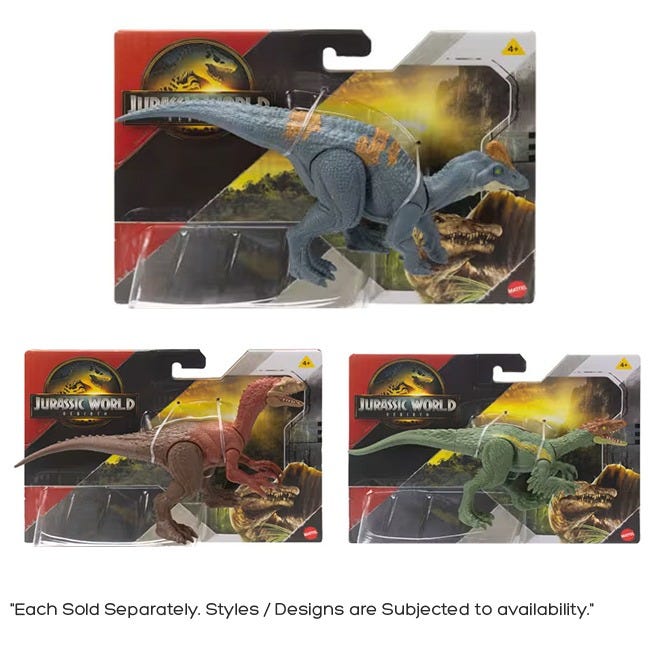 JURASSIC WORLD DANGER PACK DINOSAUR ACTION FIGURE