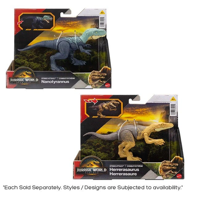 JURASSIC WORLD STRIKE ATTACK ASSORTMENT