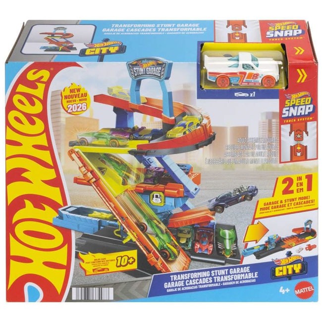HOT WHEELS CITY TRANSFORMING STUNT GARAGE