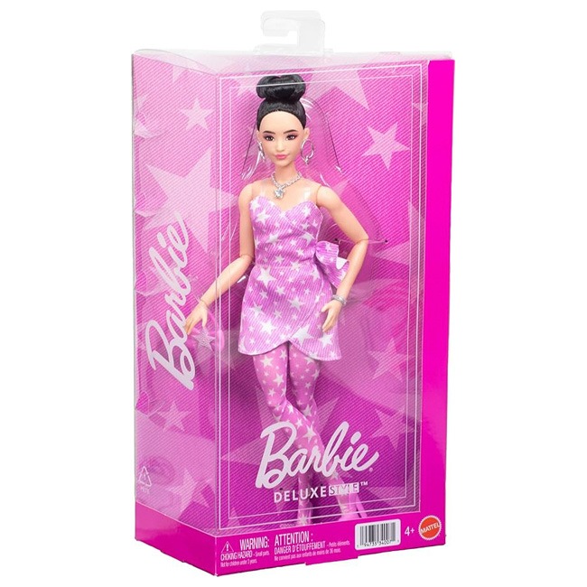 BARBIE DELUXE STYLE DOLL PINK DENIM STAR