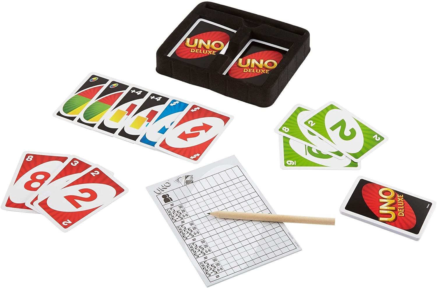 MATTEL UNO - DELUXE CARD GAME