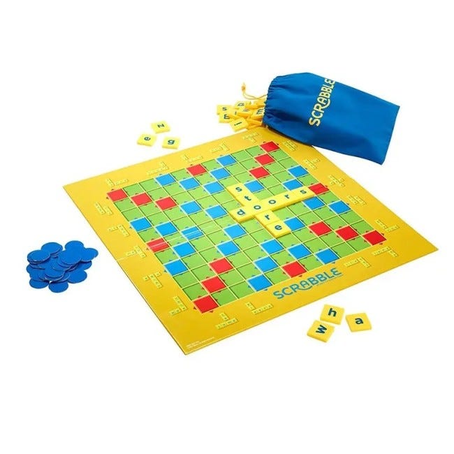 MATTEL SCRABBLE JUNIOR GAME