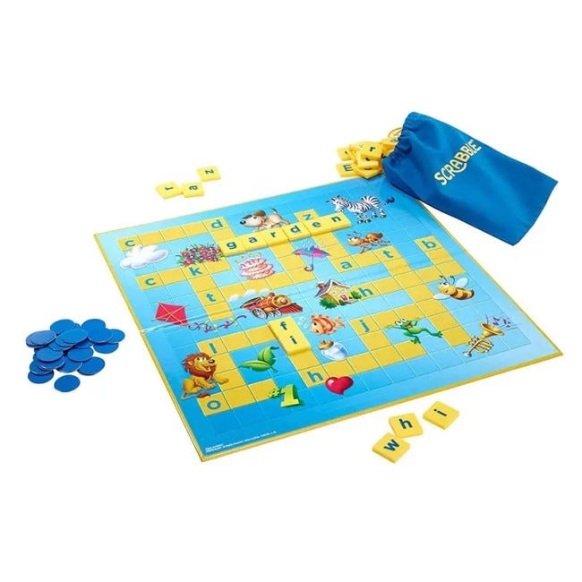 MATTEL SCRABBLE JUNIOR GAME