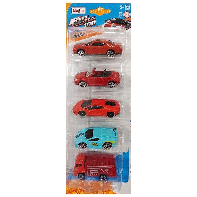MAISTO FRESH METAL VEHICLE 5 PACK SET