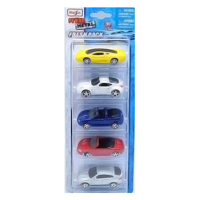 MAISTO FRESH METAL VEHICLE 5 PACK SET