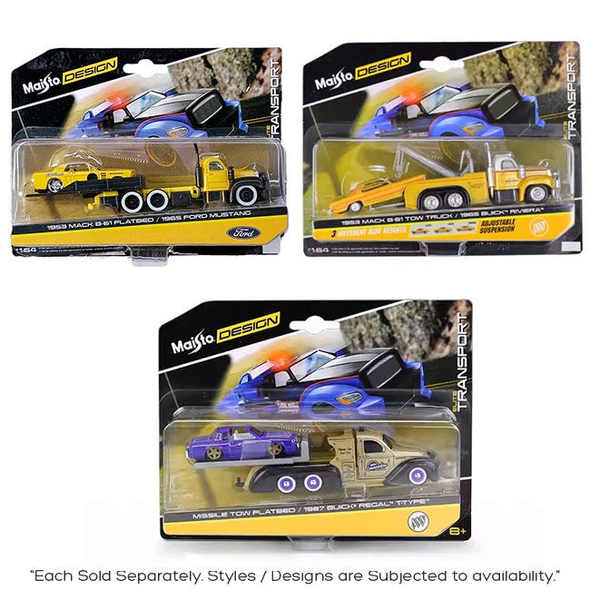 MAISTO ALL STARS ELITE TRANSPORT 2 DIECAST VEHICLES