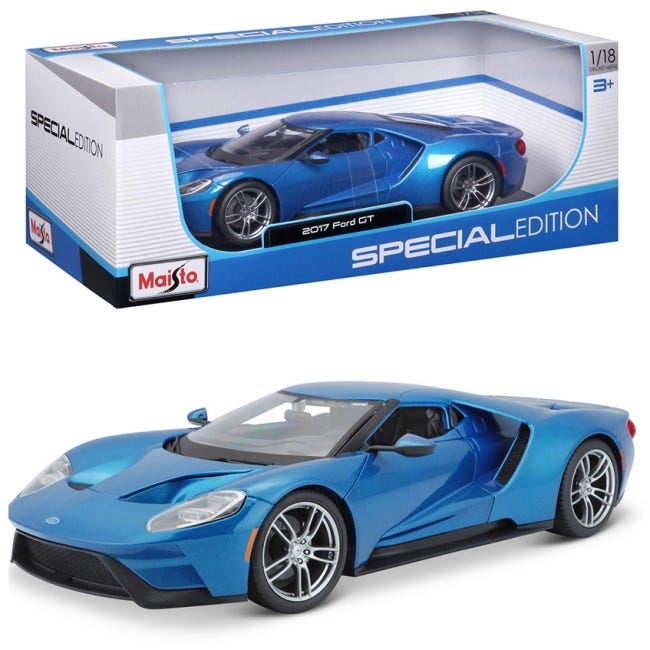 MAISTO 1:18 DIECAST CAR 2017 FORD GT