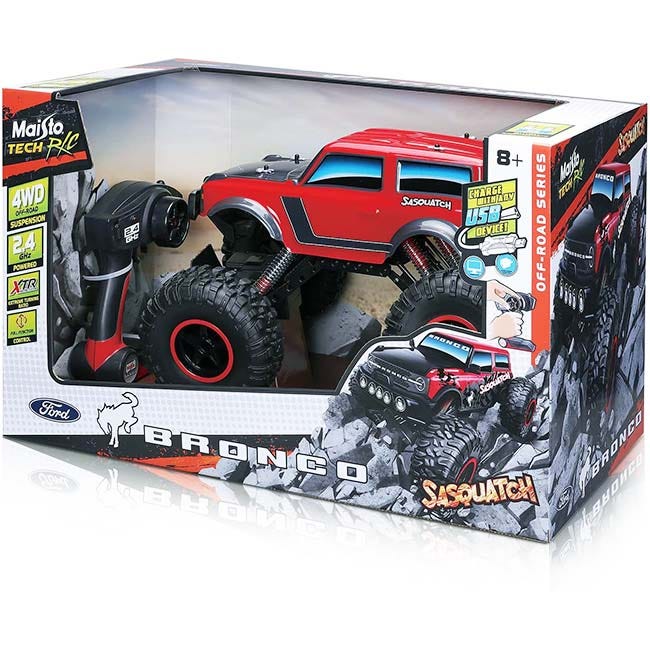 MAISTO 1:10 FORD BRONCO SASQUATCH REMOTE CONTROL CAR