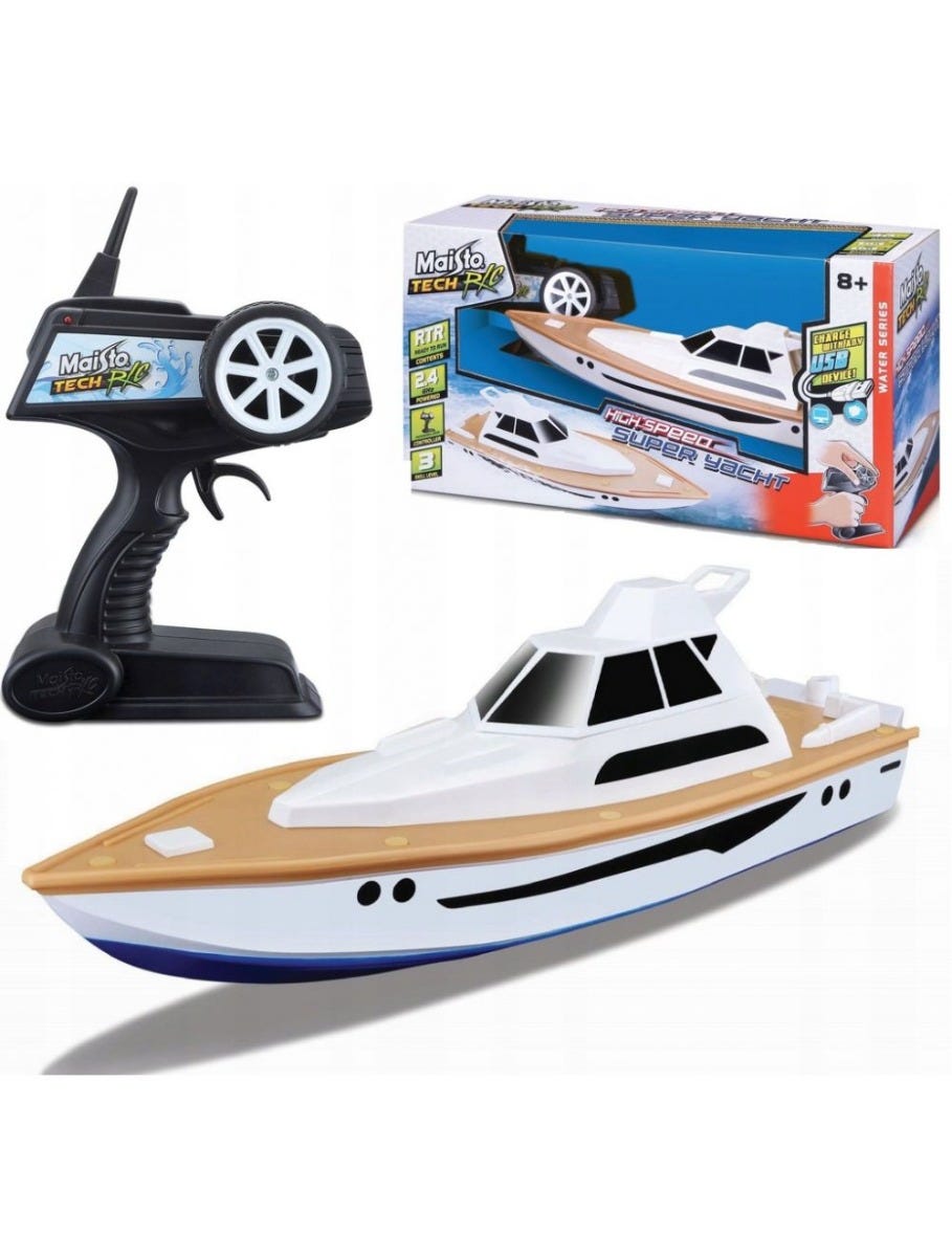 MAISTO TECH RC HI-SPEED BOAT SUPER YACHT