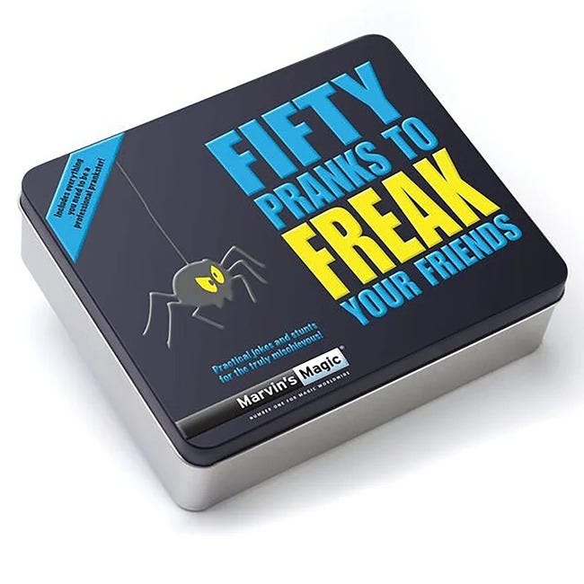 MARVINS MAGIC - FIFTY PRANKS TO FREAK YOUR FRIENDS