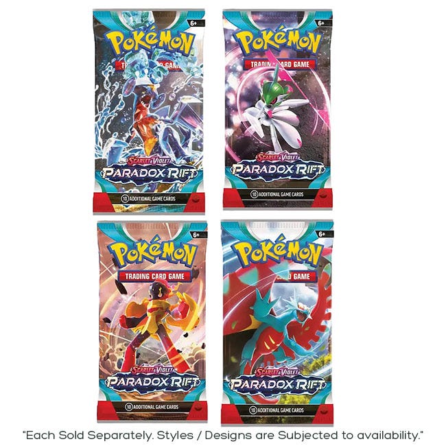 POKEMON SCARLET AND VIOLET: PARADOX RIFT BOOSTER PACK