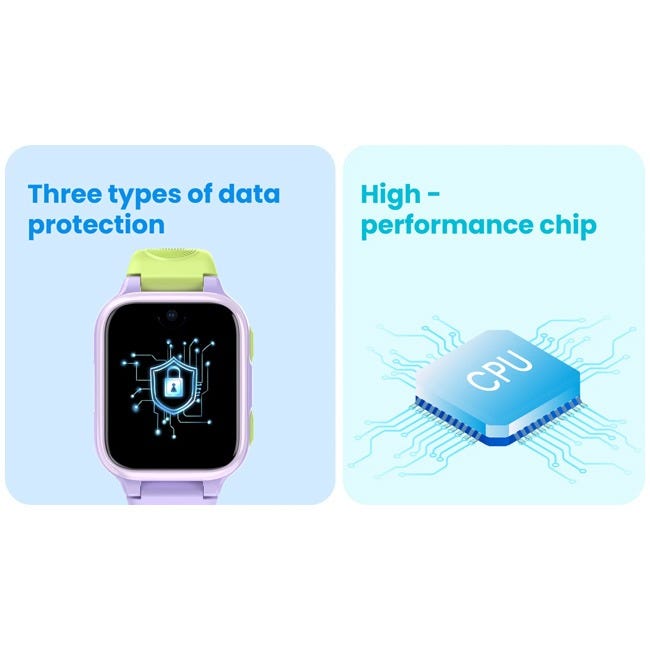 LAGENIO 4G KIDS WATCH SLIMMEST DESIGN 13MM PURPLE