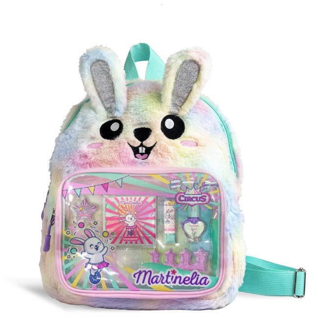 MARTINELIA CIRCUS FURRY SCHOOL BAG