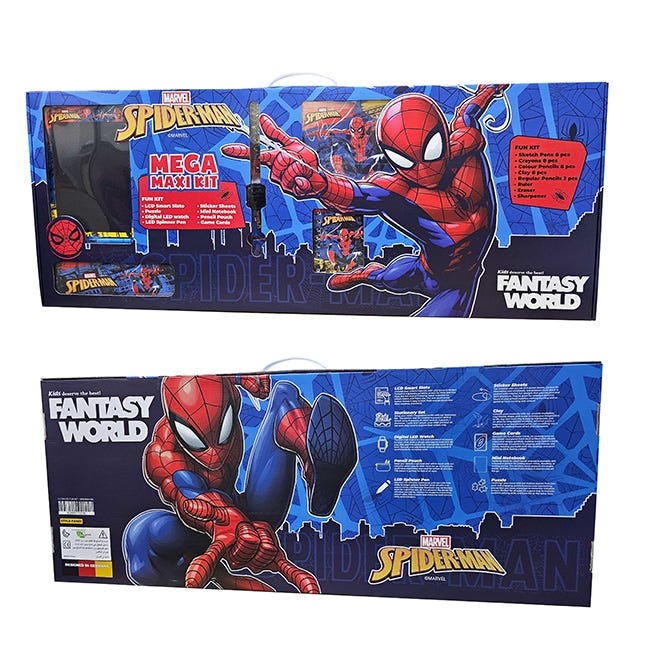 MULTIPRINT ULTIMATE FUN KIT - MARVEL SPIDERMAN