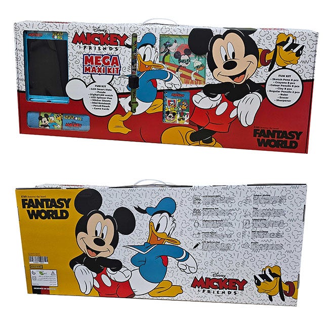 MULTIPRINT ULTIMATE FUN KIT - DISNEY MICKEY AND FRIENDS