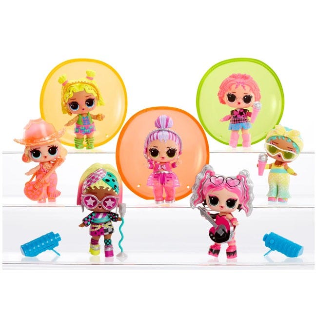 LOL SURPRISE NEON POP STARS TOTS ASSORTED