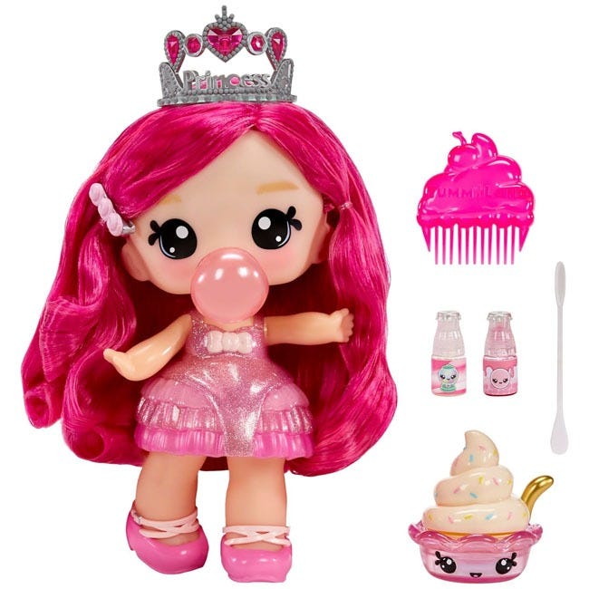 YUMMILAND LIPGLOSS PET BIANCA BUBBLEGUM LARGE DOLL
