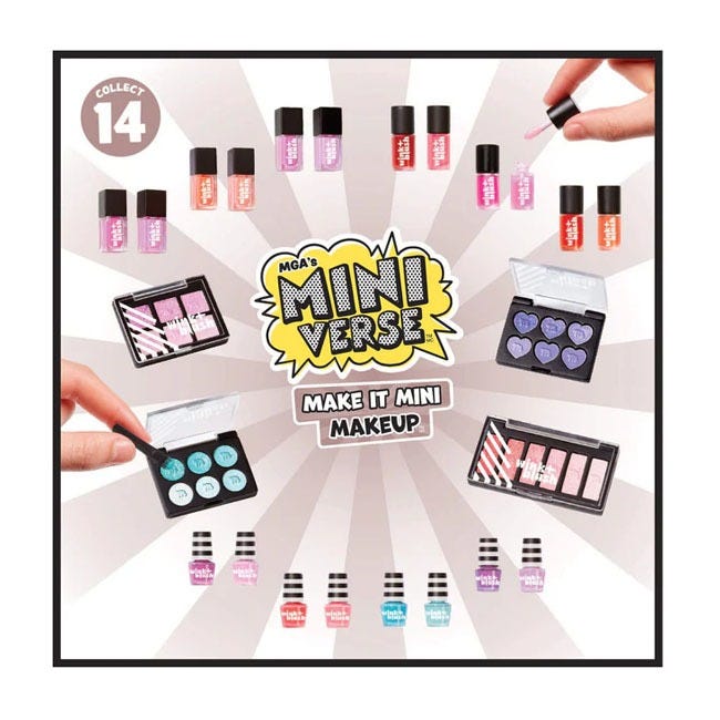 MINIVERSE S1 MAKE IT MINI MAKE-UP COLLECTIBLES