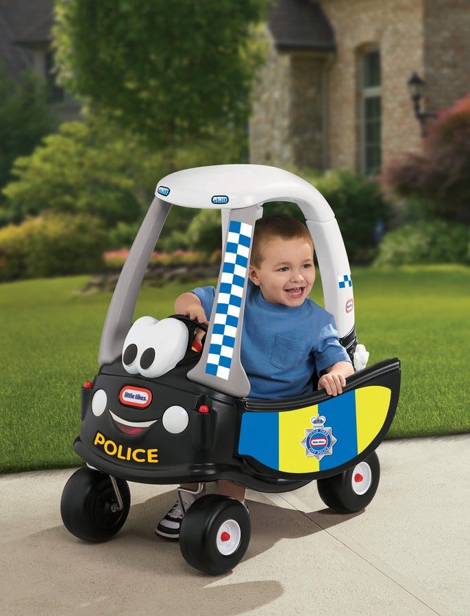 LITTLE TIKES PATROL POLICE CAR: REFRESH