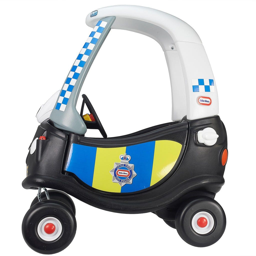 LITTLE TIKES PATROL POLICE CAR: REFRESH