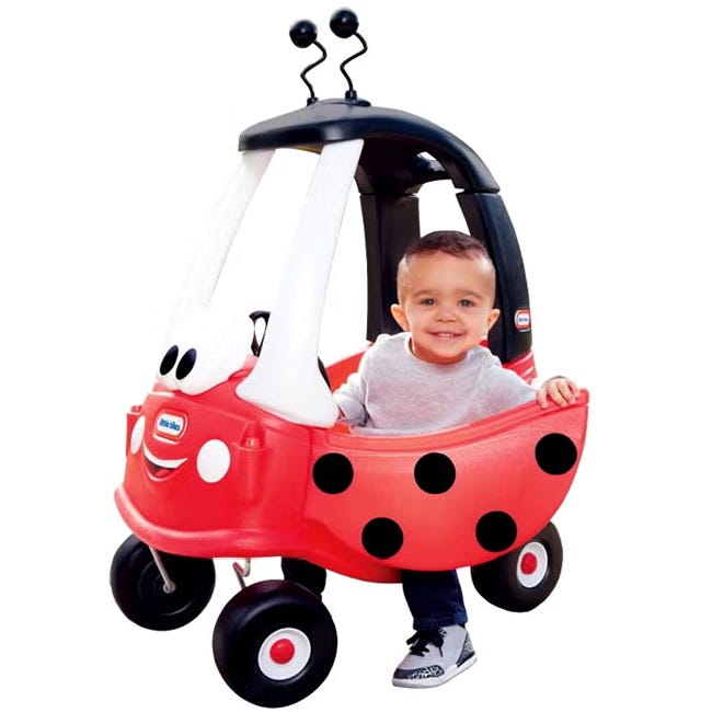 LITTLE TIKES COZY COUPE  LADYBIRD