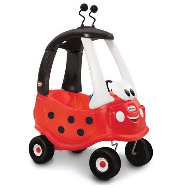 LITTLE TIKES COZY COUPE  LADYBIRD