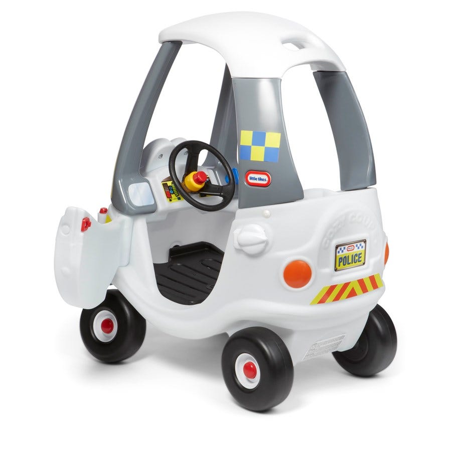 LITTLE TIKES COZY COUPE - POLICE RESPONSE