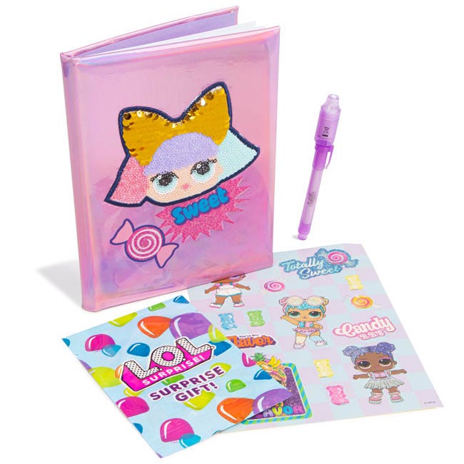 LOL SURPRISE SEQUIN DIARY SET