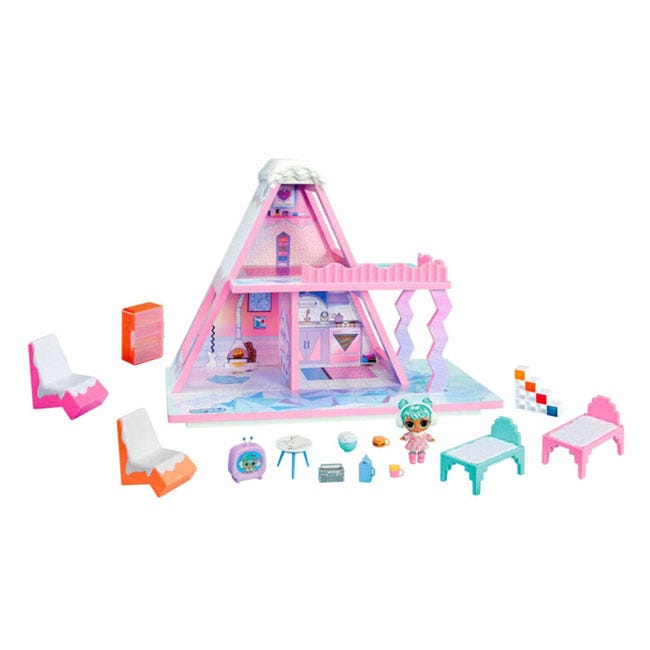LOL SURPRISE WINTER SNOW CHALET PLAYSET