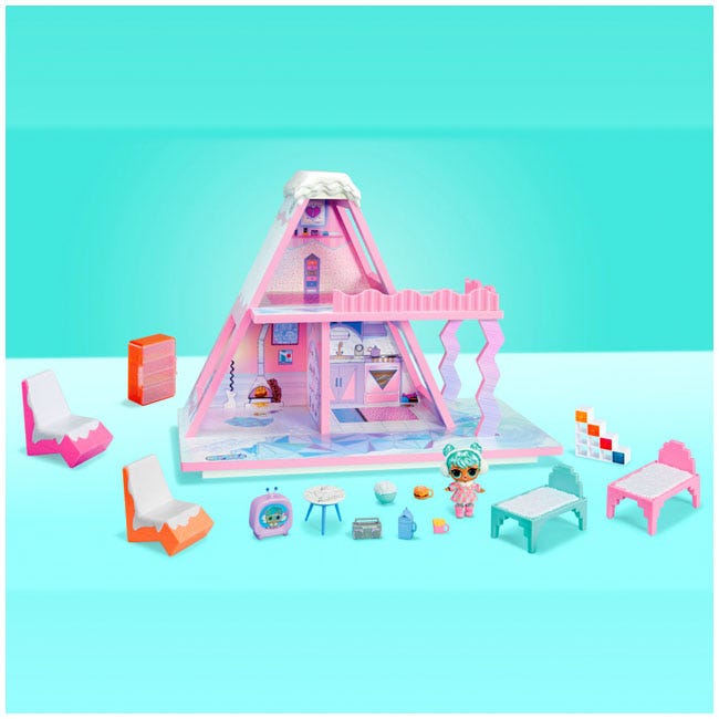LOL SURPRISE WINTER SNOW CHALET PLAYSET