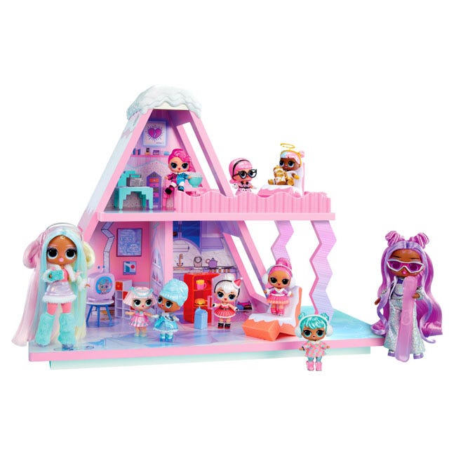 LOL SURPRISE WINTER SNOW CHALET PLAYSET