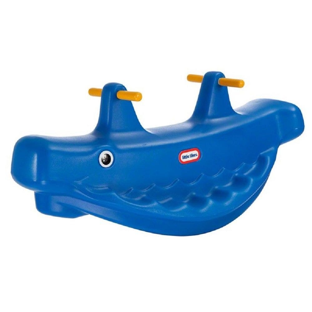 LITTLE TIKES CLASSIC WHALE TEETER TOTTER - BLUE