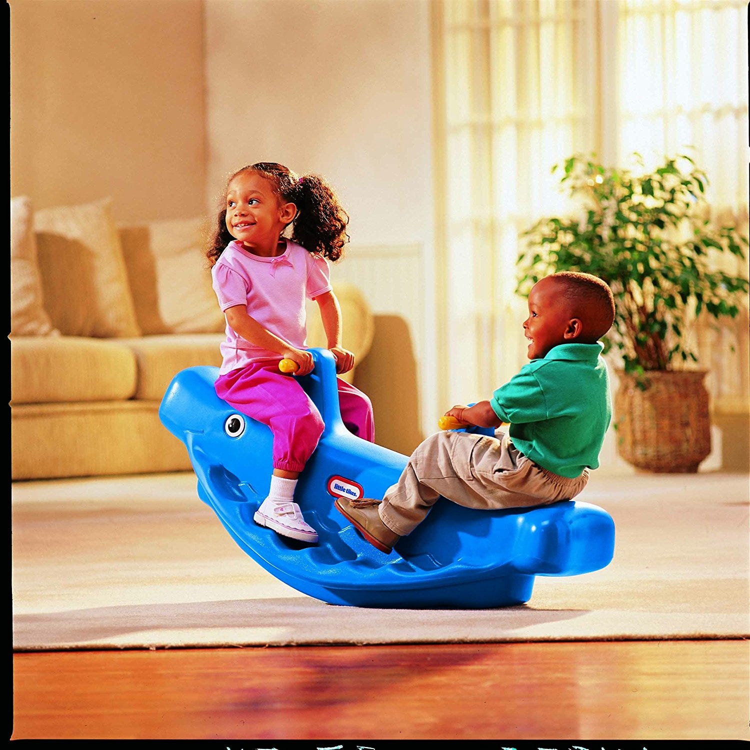 LITTLE TIKES CLASSIC WHALE TEETER TOTTER - BLUE