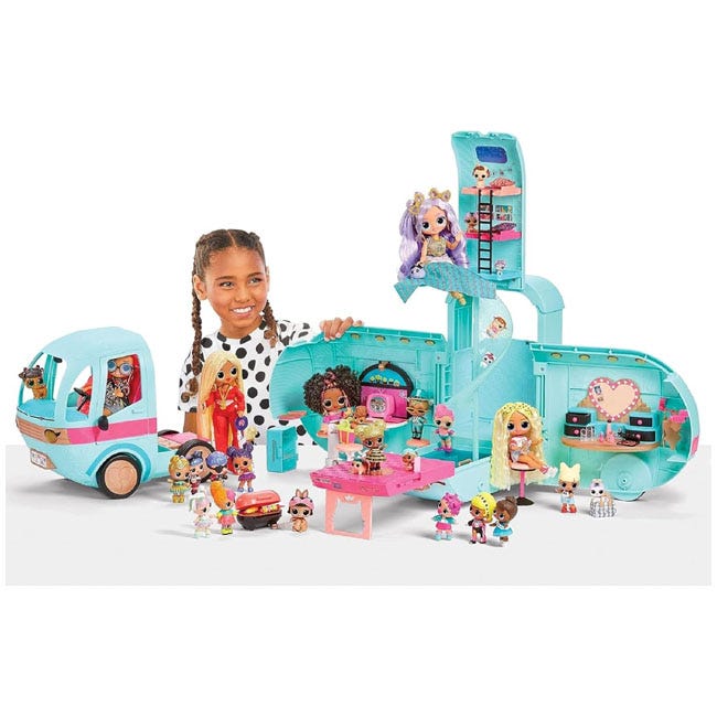 LOL SURPRISE OMG GLAM N GO CAMPER PLAYSET